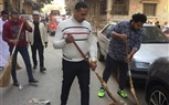  عمل مبادرة حملة نظافة وكنس وتجريد  بالعمرانية الشرقيه