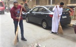  عمل مبادرة حملة نظافة وكنس وتجريد  بالعمرانية الشرقيه