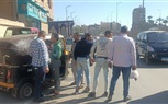 حملة مشتركة على التكاتك بالتعاون مع إدارة سرفيس الجيزة