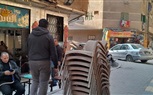 حملة اشغالات بشارع فيصل السطحى 