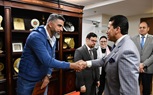 وزير الشباب والرياضة يكرم اول غطاس مصري من متلازمة داون