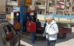 متابعة سير العمل داخل محطات الوقود بالجيزة 