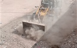 حملة كنس ورفع كفاءة أعلي الطريق الدائري بالجيزة 