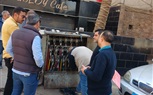 محافظة الجيزة تقطع المرافق عن مبني ليالي العرب بشارع فيصل 