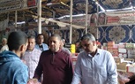 السكرتير العام المساعد يتفقد معرض اهلا رمضان وعدد من السلاسل التجارية بمركز بدر 