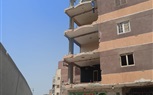 بدء العمل فى شطر عقار c164  الذى يطل على الطريق الدائرى