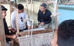 شباب كفر الشيخ تنظم ورش تدريبية لتصنيع الكليم اليدوى بفوة