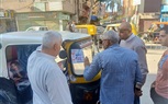 استمرار حملات تطبيق التعريفة الموحدة لمركبات التوكتوك بكفر الشيخ