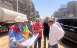محافظ الجيزة يتفقد أعمال التطوير بمحيط محطة مترو الانفاق بجامعة الدول العربية