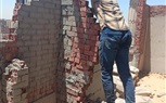  ايقاف اعمال بناء روف بالعقار ٢ شارع الإخلاص من  شارع ابوبكرالصديق من شارع مصنع المكرونه وتم هدم الحوائط