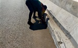 أعمال  نظافه وكنس وتجريد ورفع مخلفات اعلى الطريق الدائري وشارع عثمان محرم و شارع خاتم المرسلين