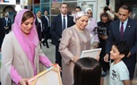 انتصار السيسي وحرم سلطان عمان في زيارة لمستشفى 57357