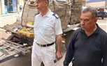  التحفظ على عربيه كاروه لتحميلها قمامه وردش بشارع مدرسه النيل 