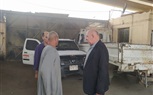 متابعه سير العمل بالحمله الميكانيكية بحى العمرانيه