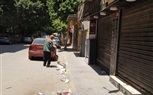 اعمال نظافه وكنس وتجريد ورفع مخلفات بشارع فاطمه رشدى وشارع استوديو الاهرام 