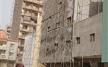 متابعة أعمال دهان العقارات المطله على الطريق الدائري بمشروع تحسين الرؤيه البصريه