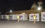 بتوجيهات من الرئيس عبد الفتاح السيسى مصر تسلم (3) مليون جرعة من اللقاح الثلاثى للحمى القلاعية للأشقاء فى دولة أوغندا