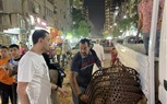 حمله اشغالات بشارع الثلاثيني  
