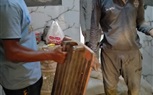 ايقاف أعمال تشطيب شقة بدون تصريح بشارع الراضي العمرانية الشرقية