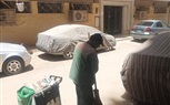 عمل نظافة ورفع مخلفات بشارع الشوربجي من شارع فيصل 