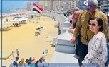 جولة تفقدية على شواطئ القطاعين الشرقي والغربي بالإسكندرية
