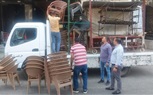 حملة اشغالات أعلى النفق و شارع ترعه الزمر
