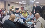 اجتماع المجلس التنفيذي الشهرى بديوان عام الحى برئاسة رئيس حي العمرانية