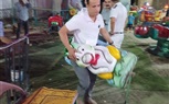رفع محتويات ملاهى اطفال بداخل أرض فضاء بدون تصريح