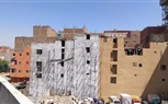 متابعه أعمال دهانات الطريق الدائري بمشروع تحسين الرؤية البصرية