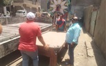 رفع ترابيزه بلياردوه بنهر الطريق بشارع الدكتور