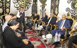بالصور.. نواب وقيادات في عزاء نجل شقيق نقيب الفلاحين