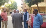 متابعة أعمال ترميم العقارات المتأثرة بحريق استوديو الأهرام 