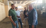 متابعه سير العمل بالحمله الميكانيكية بحى العمرانيه