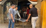 رفع محتويات محل بشارع الهنيدي بناء على الشكوى المقدمة 