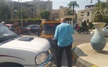 التحفظ على توكتوك بشارع الهرم أمام مبنى المحافظة 