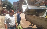 حملة اشغالات  بشارع ابو زارع