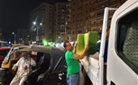 حملة اشغالات  ليليه بشارع خلف النادي وشارع خاتم المرسلين