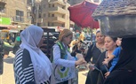 عمل حمله توعيه و ترشيد لأستهلاك المياه بنطاق الحى العمرانية 