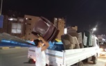 عمل حملة اشغالات ليليه بشارع خاتم المرسلين و تم إيداع المضبوطات بمخزن الحى