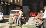 رفع محتويات كافية زهره الخليج بشارع ترعه الزمر