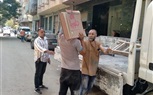 ايقاف اعمال تشطيب شقه بدون تصريح بشارع مدكور
