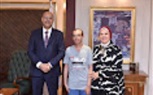 وزير العمل يلتقى النائبة مايسة عطوة عضو لجنة التضامن والأسرة وذوي الإحتياجات الخاصة بمجلس النواب..