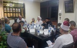 عقد اجتماع المجلس التنفيذي الشهرى بديوان عام الحى برئاسة رئيس حي العمرانية