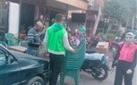 حملة اشغالات بشارع استوديو الاهرام