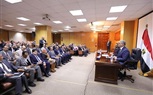 المهندس كريم بدوي وزير البترول والثروة المعدنية يعقد لقاءاً موسعاً بمقر الهيئة مع الكوادر العاملة