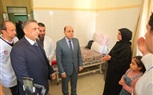 محافظ كفر الشيخ يطمئن على الأشقاء الفلسطينيين بالمستشفى العام