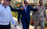 الرئيس السيسى يتفقد الأكاديمية العسكرية المصرية ونادي الفروسية