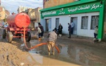 رفع مياه الأمطار وجاهزية المعدات لمجابهة التغيرات المناخية بمراكز كفر الشيخ 