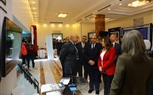 وزيرة التنمية تتفقد أجنحة الشركات والمؤسسات المشاركة في المعرض التكنولوجي بالدورة التدريبية للكوادر الأفريقية