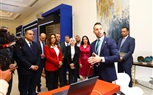 وزيرة التنمية تتفقد أجنحة الشركات والمؤسسات المشاركة في المعرض التكنولوجي بالدورة التدريبية للكوادر الأفريقية